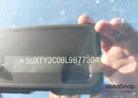 2020 BMW X3 Sdrive30I из США, поврежденный, VIN 5UXTY3C08L9B77304